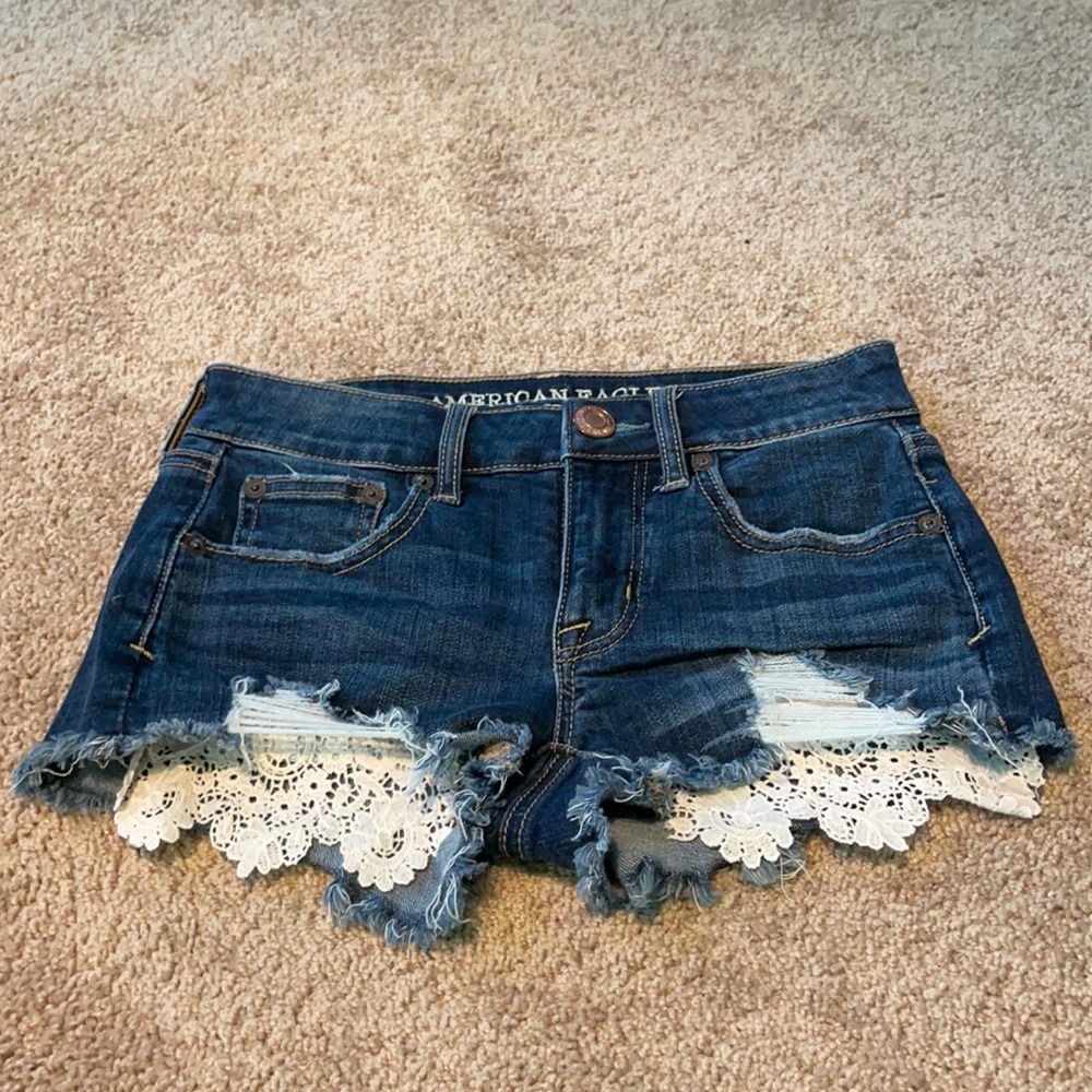 AEO Lace Pocket Shorts